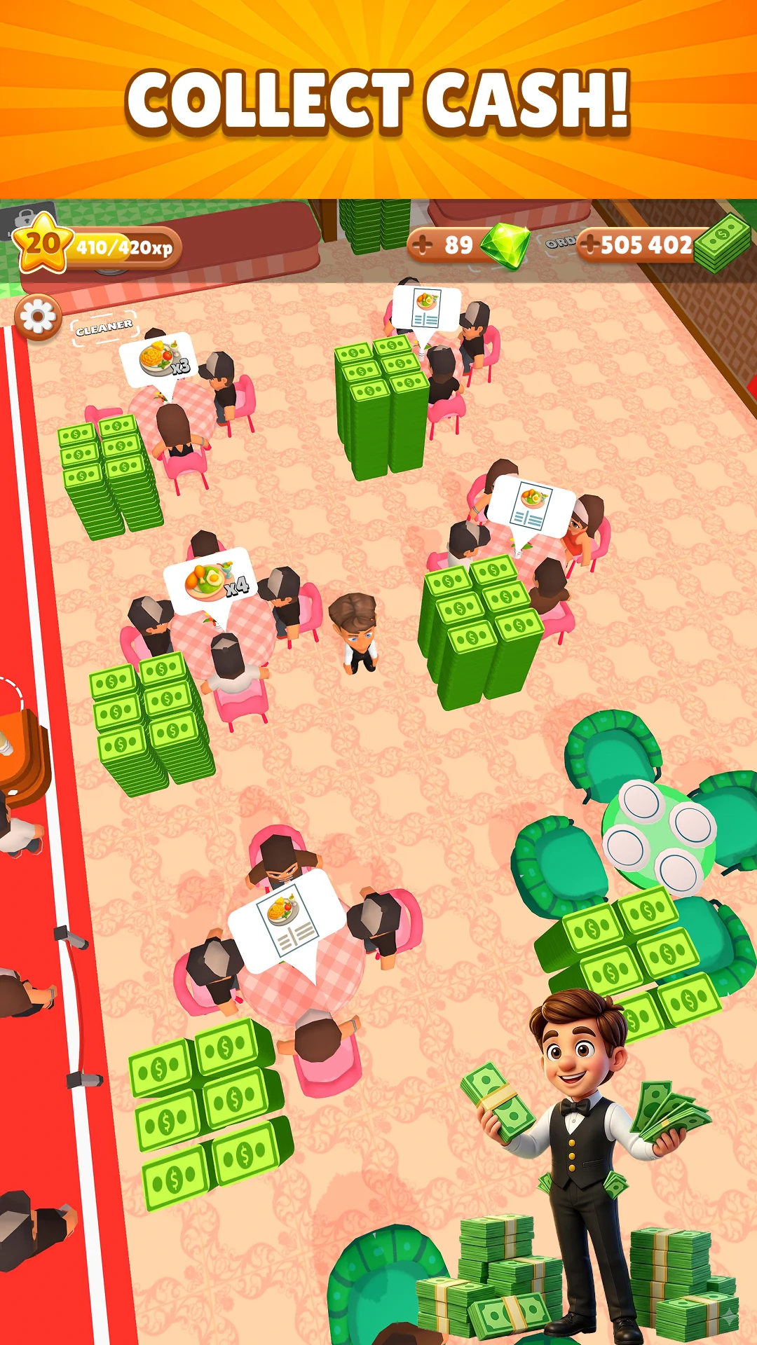 Restaurant Empire:Build & Cook screenshot